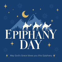 Sparkling Epiphany Day Linkedin Post Image Preview