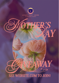 Mother Giveaway Blooms Flyer Image Preview