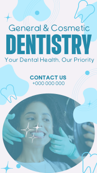 General & Cosmetic Dentistry Instagram Reel Design