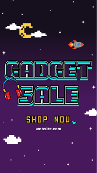 Retro Gadget Sale Instagram reel Image Preview