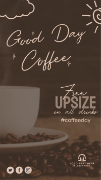 Good Day Coffee Promo Instagram reel Image Preview