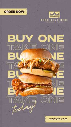 Burger Day Promo Facebook story Image Preview