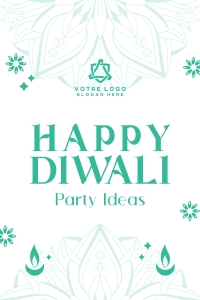 Happy Diwali Party Ideas Pinterest Pin Image Preview