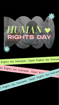 Unite Human Rights Facebook Story Design