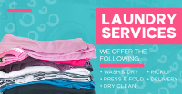 Bubblegum Laundry Facebook Ad Design