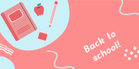 Cute Back to School Twitter Post Image Preview