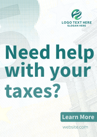 Need Tax Assistance? Poster Design