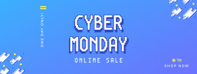 Pixel Cyber Online Sale Facebook cover Image Preview