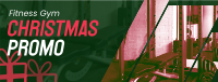 Christmas Gym Promo Facebook cover Image Preview