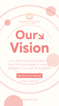 Corporate Our Vision TikTok Video Image Preview