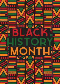 History Month Poster Design