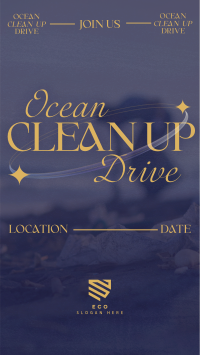 Y2K Ocean Clean Up Facebook story Image Preview