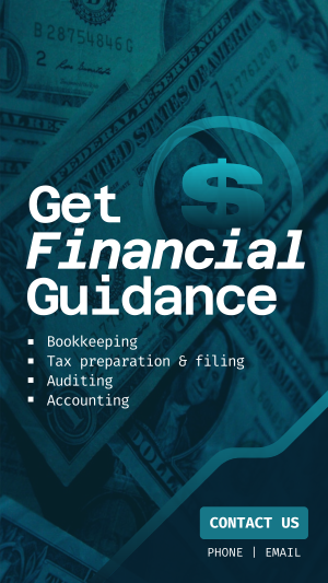 Financial Guidance Services Instagram story Image Preview
