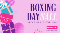 Boxing Day Special Deals Facebook Event Cover Design
