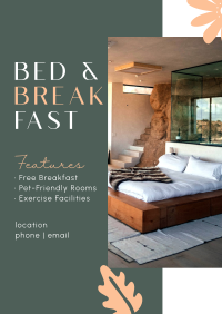 Bed & Breakfast Flyer Design
