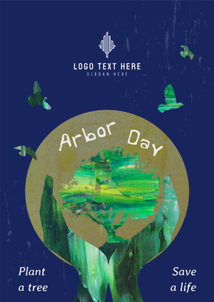 Creative Arbor Day Flyer Image Preview