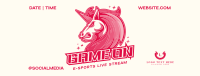 Unicorn Gaming Livestream Facebook Cover Preview