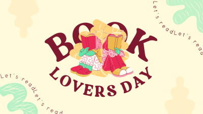 Hey There Book Lover Facebook event cover Image Preview