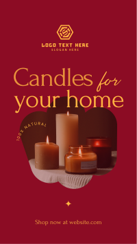 Aromatic Candles Instagram Reel Design