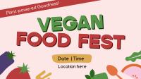 Blocky Vegan Food Fest Animation Image Preview