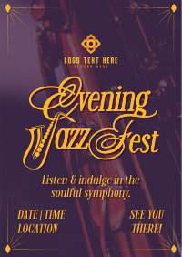 Jazz Fest Music Poster Design