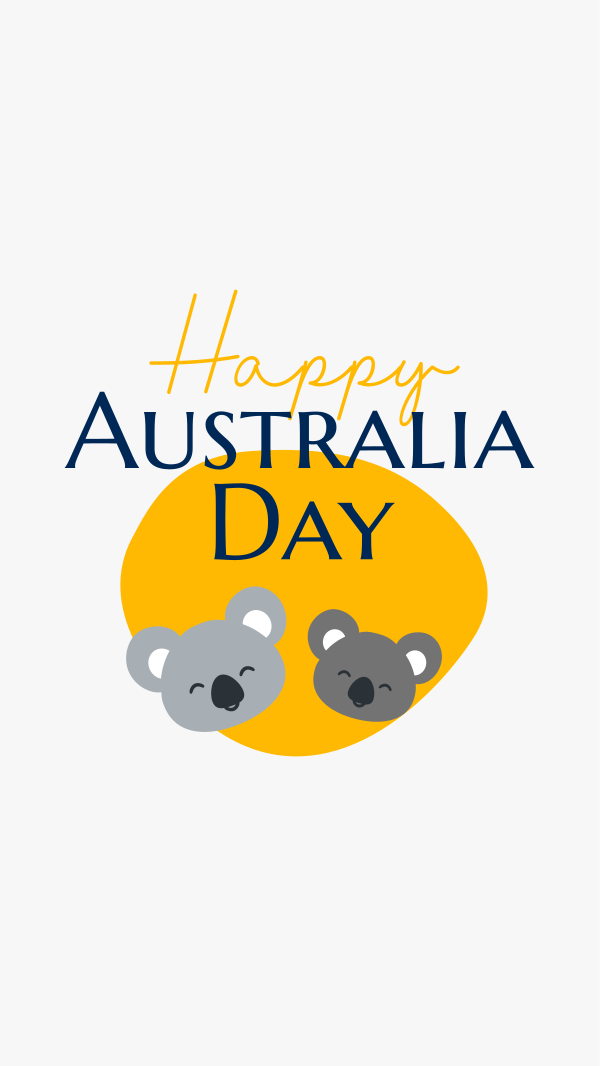 Happy Australia Day Instagram Story Design Image Preview