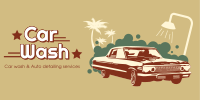 Vintage Carwash Twitter post Image Preview