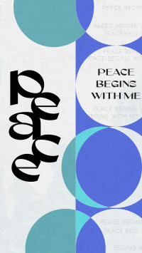 Day of United Nations Peacekeepers Modern Typography Instagram Story Design