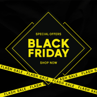 Black Friday Flash Sale Instagram post Image Preview
