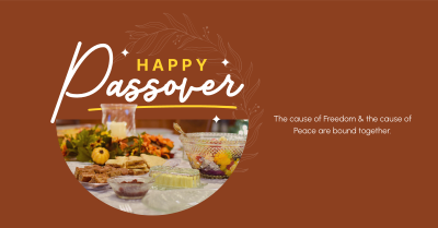 Passover Dinner Facebook ad Image Preview