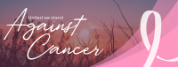 Stand Against Cancer Facebook Cover Design