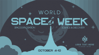 Retro Minimalist Space Week Animation Preview