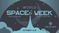 Retro Minimalist Space Week Animation Preview