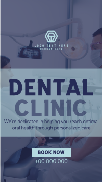Dental Care Clinic Service Instagram reel Image Preview