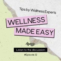 Easy Wellness Podcast Instagram Post Design