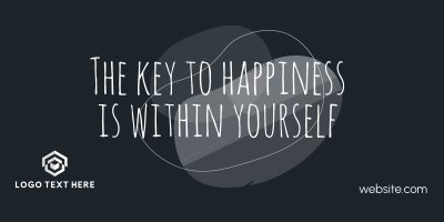 Key to Happiness Twitter Post Image Preview