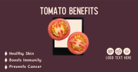 Tomato Benefits Facebook Ad Design