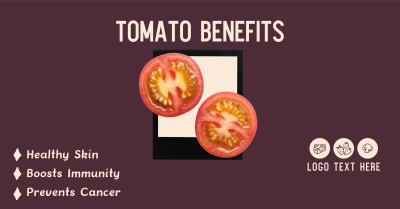 Tomato Benefits Facebook ad Image Preview