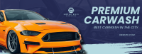 Premium Carwash Facebook Cover Design