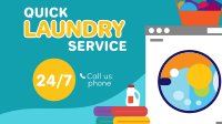 Quick Laundry Facebook event cover Image Preview
