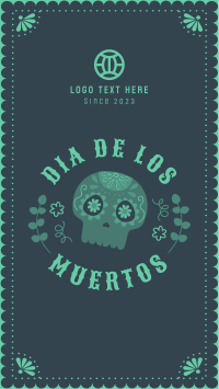 Day of The Dead Facebook story Image Preview
