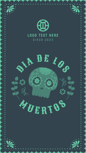 Day of The Dead Facebook story Image Preview