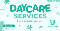 Scribble Shapes Daycare Facebook ad Image Preview