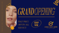 Salon Grand Opening Video Image Preview