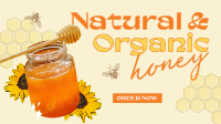 Delicious Organic Pure Honey Facebook event cover Image Preview