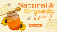 Delicious Organic Pure Honey Facebook Event Cover Image Preview