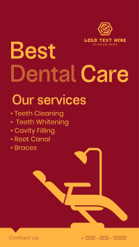 Dental Services TikTok Video Design