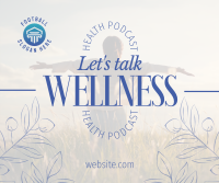 Wellness Podcast Facebook Post Design
