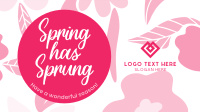 Spring Has Sprung Facebook Event Cover Design