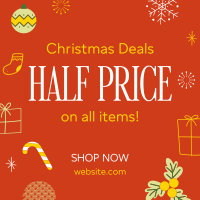 Amazing Christmas Deals Instagram Post Design